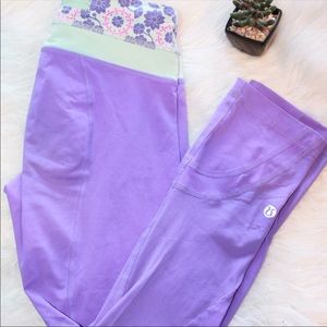 Lululemon Purple Capri leggings